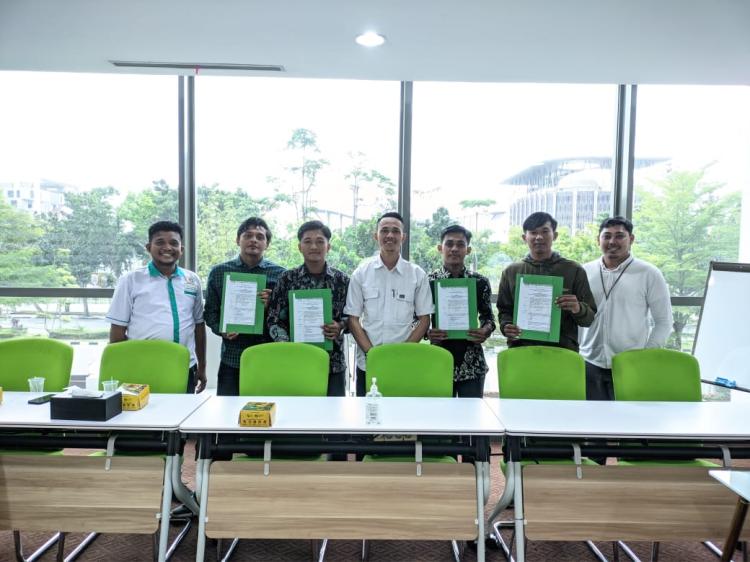Membangun Solidaritas, Sekretaris DPW GM Provinsi Riau Beri SK Carateker DPD GM Pujakesuma
