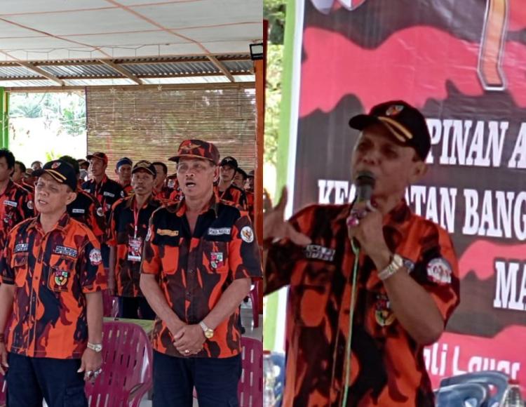 Indra,S Resmi Nahkodai PAC PP Bangko Pusako Periode 2024 - 2027