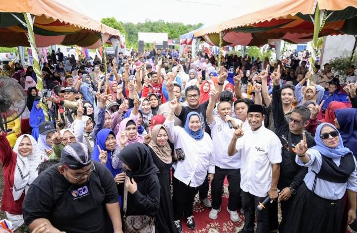 Dihadapan Masyarakat Senggoro, Kasmarni; Pembangunan Jembatan Pulau Bengkalis - Sumatera, Masuk Proyek Strategis Nasional