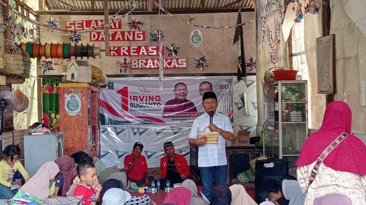 Kampanye Dialogis ISO di Tualang, Masyarakat: Minta UMKM Lebih di Perhatikan