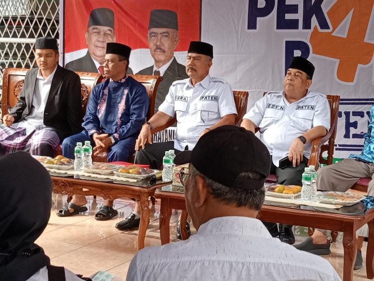 P4TEN Kampanye Dialogis di Sri Meranti, Darman Simanjuntak: Kami Pilih Nomor 4, Bersih dari Kasus Hukum