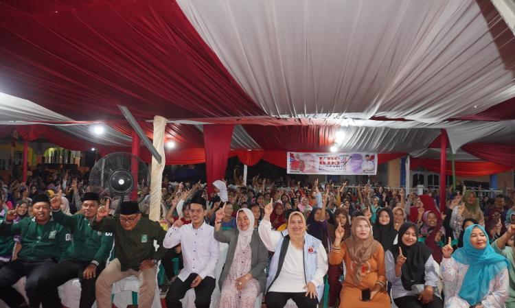 Kampanye Dialogis di Desa Semunai, Kasmarni; Program Dirasakan Masyarakat, Kita Lanjutkan Satu Kali Lagi