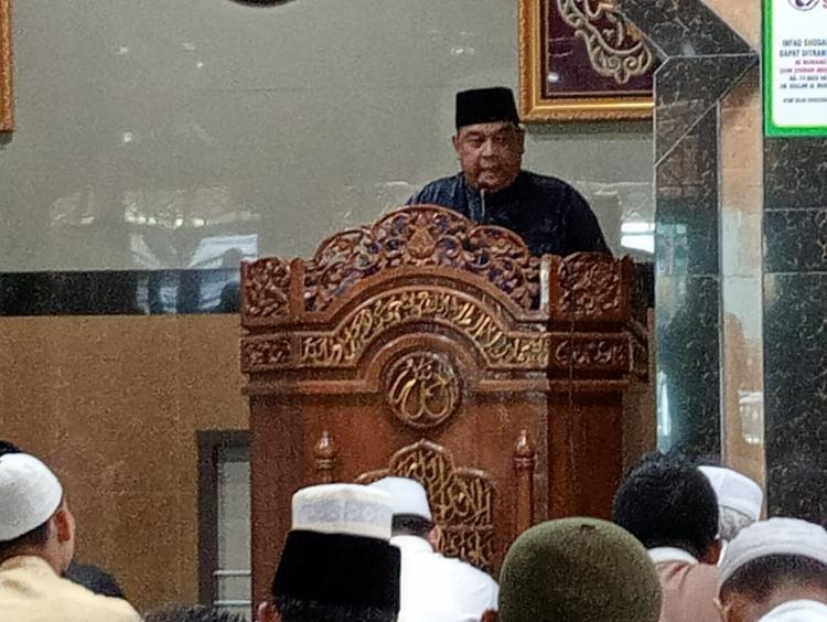Jadi Khatib Jumat di Masjid Al Mukminin, Edy Nasution: Pentingnya Menyiapkan diri Menghadapi Pengadilan Allah