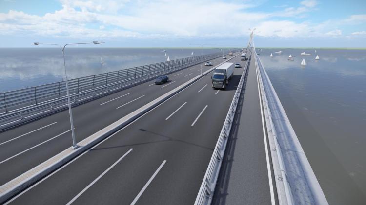 Selangkah Lagi, Pembangunan Jembatan Pulau Bengkalis - Sumatera Segera Terlaksana Berkat Usulan Kepemimpinan Kasmarni