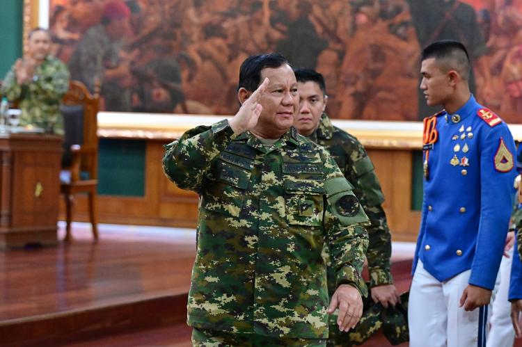 Presiden Prabowo Ajak Jajaran Kabinet Merah Putih Memaknai Perjuangan di Lembah Tidar