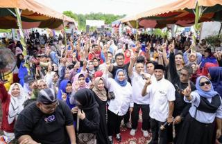 Dihadapan Masyarakat Senggoro, Kasmarni; Pembangunan Jembatan Pulau Bengkalis - Sumatera, Masuk Proyek Strategis Nasional