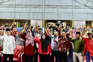 Kampanye Desa Sejangat, Warga Doakan Kasmarni Bagus Santoso Menang