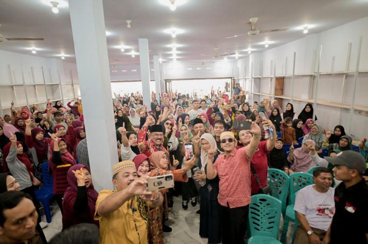 Terkenal Ramah dan Santun, Masyarakat Kecamatan Mandau Siap Dukung Kasmarni Satu Kali Lagi