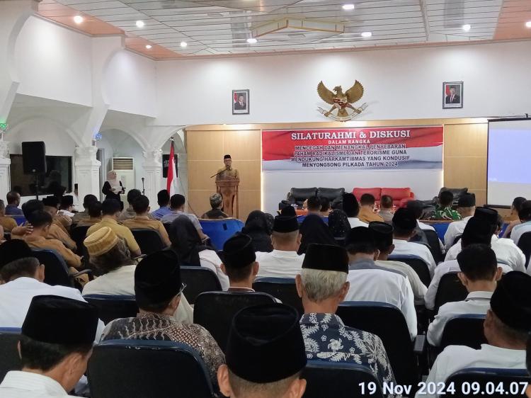 Silaturahmi Pahami Radikalisme dan Teroris dalam Menyongsong Pilkada 2024