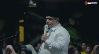 Kampanye di Desa Pangkalan Batang Barat, H Muhammad Nasir; Inilah Esensi dari Jembatan yang Akan Dibangun