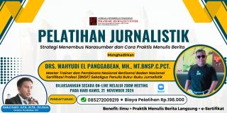 Ingin Mendalami Dunia Wartawan, Ikuti Pelatihan Jurnalistik di PJC, Ini Jadwalnya! 