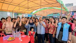 Masyarakat Tionghoa Bukit Batu Beri Dukungan kepada Calon Bupati dan Wakil Bupati Bengkalis Nomor Urut 1