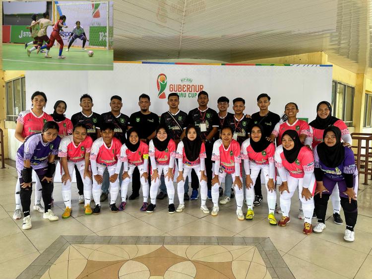 Tim Putri AFK Bengkalis Runner Up Kejurda AFP Gubernur Cup 2024