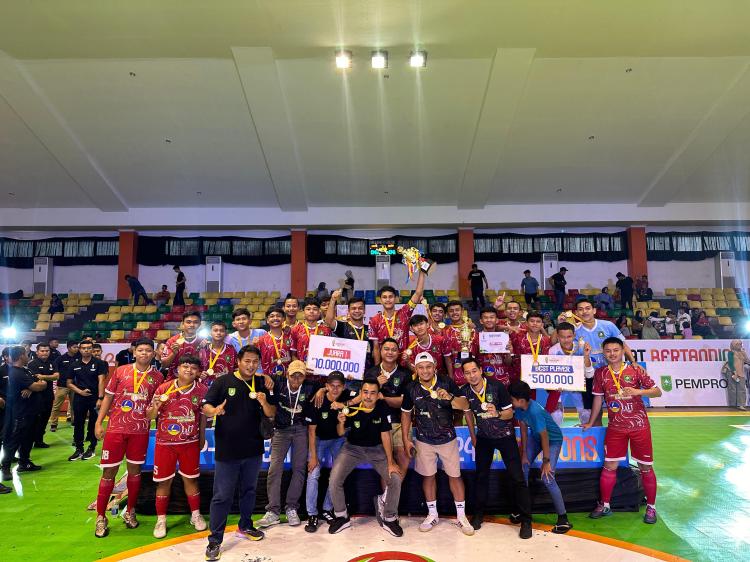 Di Ketuai Bripka Anggun Apriansyah, Tim AFK Bengkalis Raih Juara Satu Piala Gubernur Cup 2024