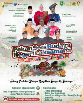 Akan Dibuka Bupati Bengkalis, Sebanyak 170 Seniman Melayu Siap Bertanding pada Pekan Seni Budaya Negeri Laksamana Jilid II