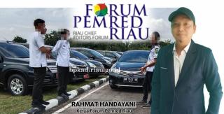 Ketua Forum Pemred Riau Soroti 41 Unit Mobil di Jakarta