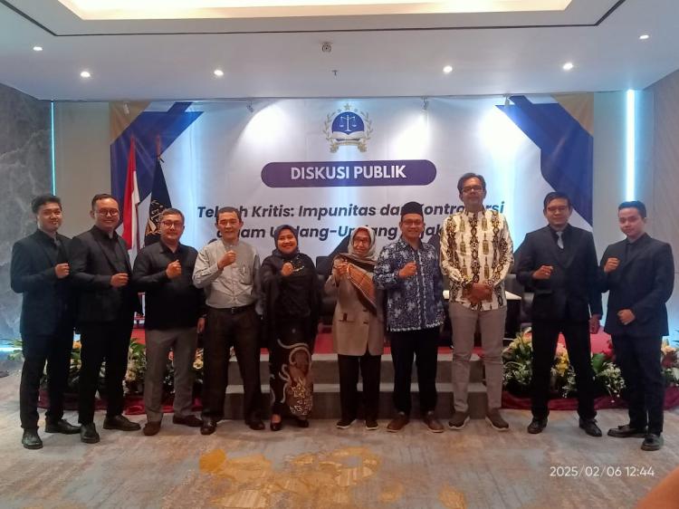 Kontroversi UU Kejaksaan, IPRI Law Institute Gelar Diskusi Publik Bersama Para Pakar Hukum 