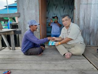Konsisten Salurkan Gaji Pribadinya, Anggota DPRD Bengkalis Haji Rafee Bantu UMKM di Daerah Pemilihannya