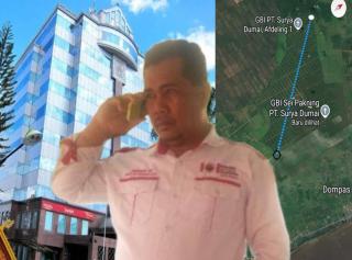 BPN-ICI Riau Ajukan Permohonan Pengukuran Ulang Lahan PT SDA kepada Disbun Bengkalis