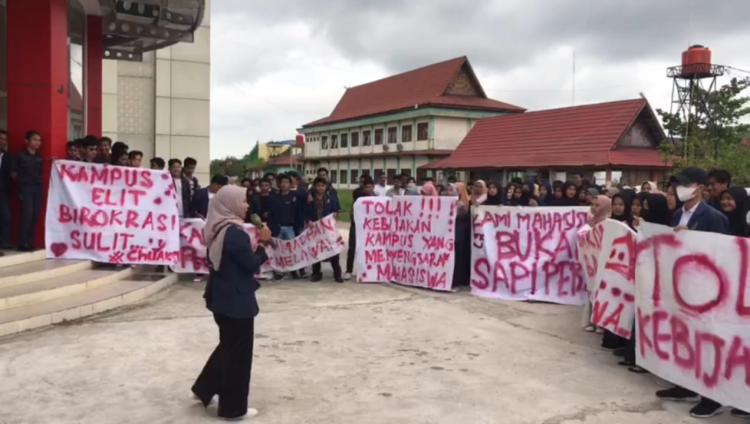BEM Se-Riau Wilayah Bengkalis Desak PT SDA Bayar CSR dan Minta Pengukuran Ulang HGU