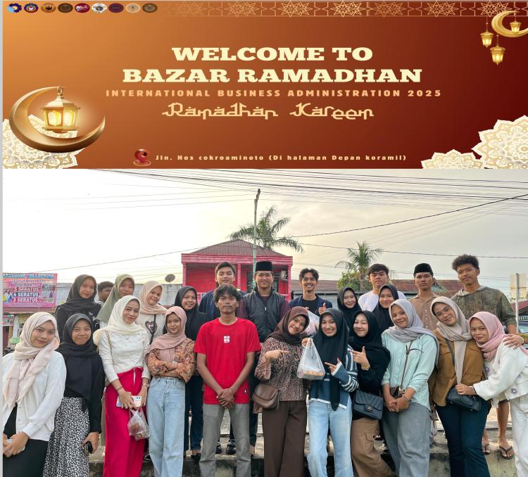 BEM Bersama Ormawa Kunjungi Bazar Mahasiswa Jurusan Administrasi Bisnis Internasional Politeknik Negeri Bengkalis