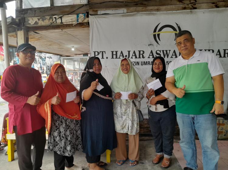 Dari Gaji ke-5, H Muhammad Rafee Anggota DPRD Bengkalis Kembali Salurkan Bantuan UMKM 