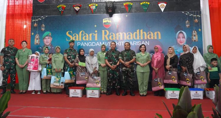 Pererat Kebersamaan dan Kepedulian Sosial, Irdam I/BB Laksanakan Safari Ramadhan ke Satuan Jajaran Kodam I/BB