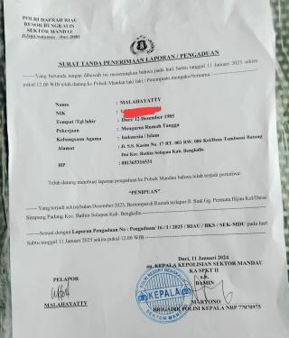 Info Kapolda Riau dan Kapolres Bengkalis: Kanitreskrim Polsek Mandau Blokir Nomor Korban, Ini Amanah Presiden Prabowo Subianto 