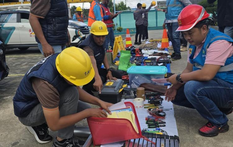 Siapkan 72 Personel, PLN ULP Bengkalis Apel Siaga Jelang Ramadan