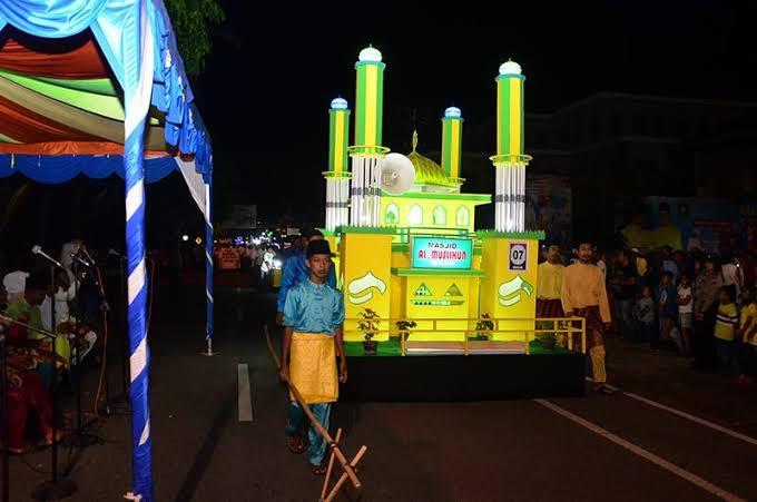 Meski Tidak Diperlombakan, Pawai Idul Fitri 1446 H di Bengkalis Tetap Diselenggarakan