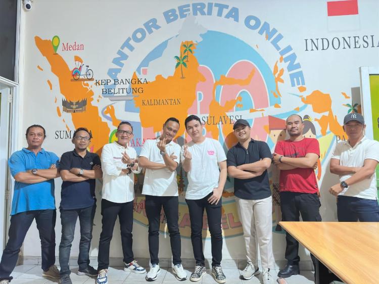 Bersama Aldi Taher, Adhy Sarphio Temui KBO Babel: Komunikasi Politik yang Elegan dan Terbuka