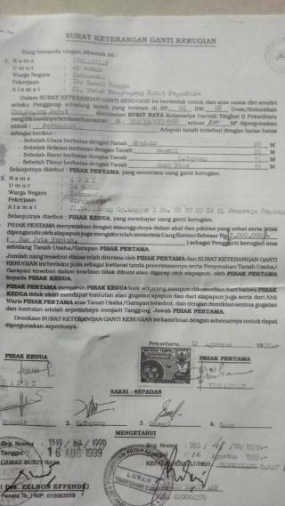 Tumpang Tindih Surat Tanah Warga, Kinerja Lurah Tangkerang Barat Dipertanyakan