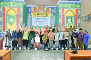 DWP Bengkalis Salurkan Bantuan Ramadhan Berbagi Keberkahan di Kecamatan Bantan