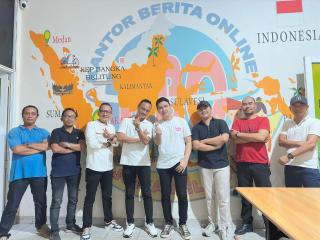 Bersama Aldi Taher, Adhy Sarphio Temui KBO Babel: Komunikasi Politik yang Elegan dan Terbuka