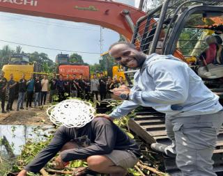 Satreskrim Polres Bengkalis Berhasil Ungkap Pelaku Perambah Hutan Berkedok Kelompok Tani dan 2 Unit Excavator
