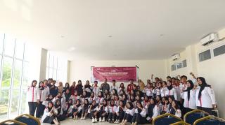 UKM Korps Sukarela Polbeng Gelar Kagitan LKMD 2025