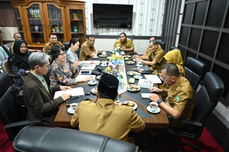 Pemkab Bengkalis dan Jepang Saling Sinergi Menuju Pembangunan Lingkungan Berkelanjutan