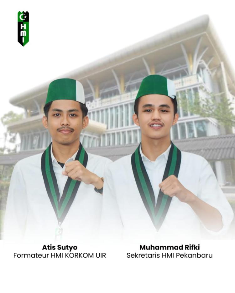 Atis Sutyo Resmi Ditetapkan sebagai Ketua HMI Koordinator Komisariat UIR Periode 2025–2026