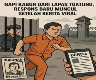 Narapidana Kabur dari Lapas Tuatunu, Respons Baru Muncul Setelah Media Menyorot