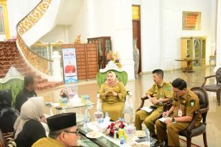 Bupati Kasmarni Terima Kunjungan Audiensi Kepala LPP TVRI Stasiun Riau