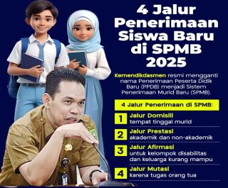 Dibuka SPMB SMK/SMA 2025, Plt Kadisdik Riau; Calon Peserta Didik dan Orang Tua Wajib Pahami Ini