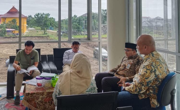 LLDIKTI Wilayah XVII Kunjungi Gedung Baru AKMR di Jalan Garuda Pekanbaru