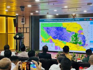 Satgas PKH Akan Musnahkan Sawit Didalam Kawasan TNTN dan Ditanami Pohon Asli Hutan