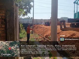 Proyek PT. APG West Kampar Diduga Langgar UU! Warga Teriak Rumah Retak, Paku Bumi Jadi Biang Masalah 