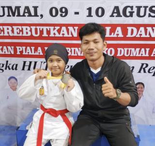 Sirkuit Karate 3rd Open dan Festival se-Provinsi Riau, Ini Strategi Senpai Pedro Jadikan Alifa Pembayun Juara