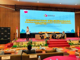 Tingkatkan Kapasitas dan Soliditas, Bawaslu Provinsi Riau Gelar Penguatan Kelembagaan