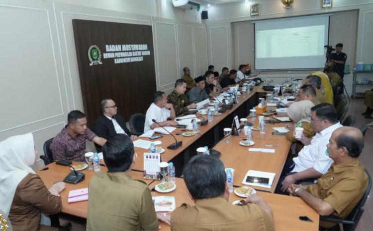 Bapemperda DPRD Bengkalis Gelar Rapat Kerja Optimalisasi Ranperda