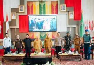 Hadiri Rakor Bersama Forkopimda, M. Arsya Fadillah Dorong Komitmen Bersama Rawat Kondusivitas Bengkalis