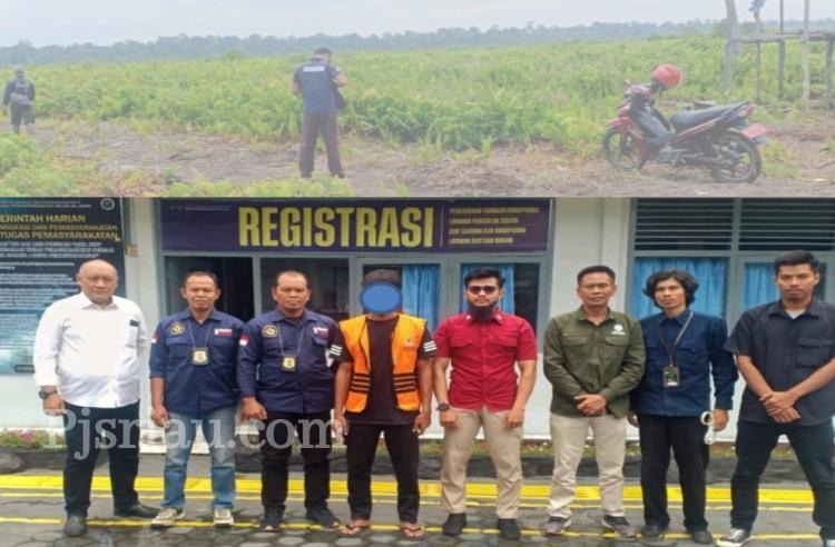 Dikawasan Taman Nasional Berbak Sembilang, Penyidik  Gakkumhut Sidik Pemilik Kebun Sawit Ilegal