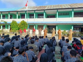 Tak Sekadar Menegakkan Aturan, Satpol PP Bengkalis Hadir Menyentuh Hati Pelajar